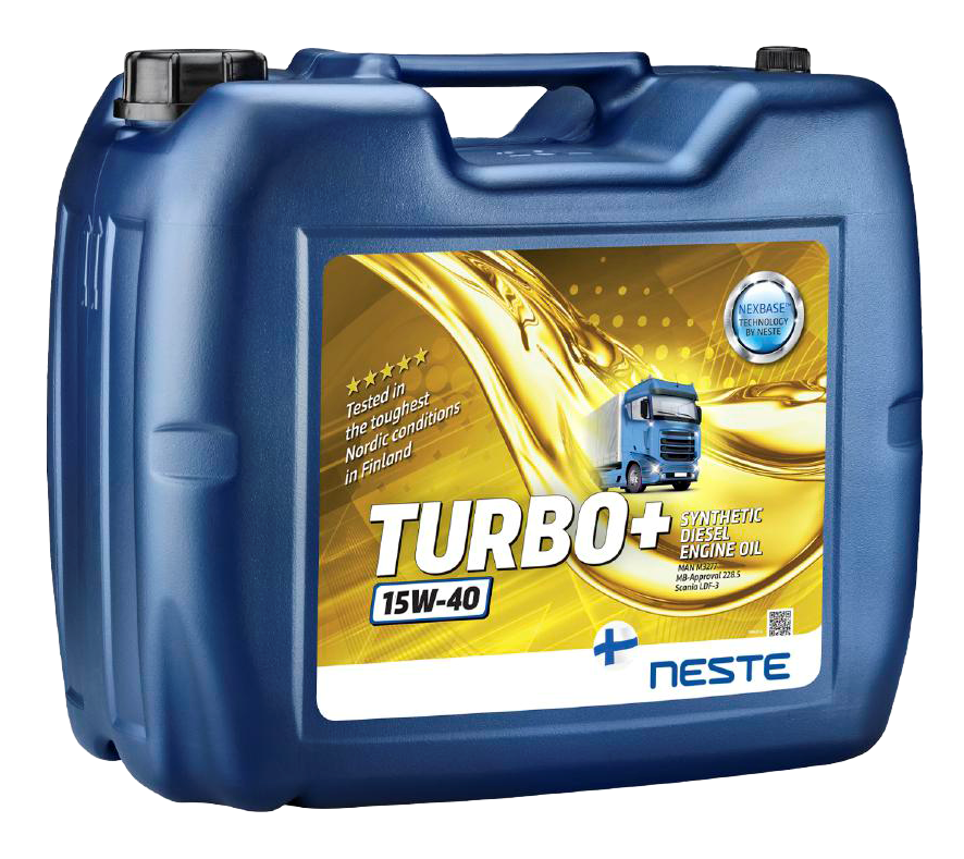 Моторное масло NESTE TURBO LXE 15W-40, 20л